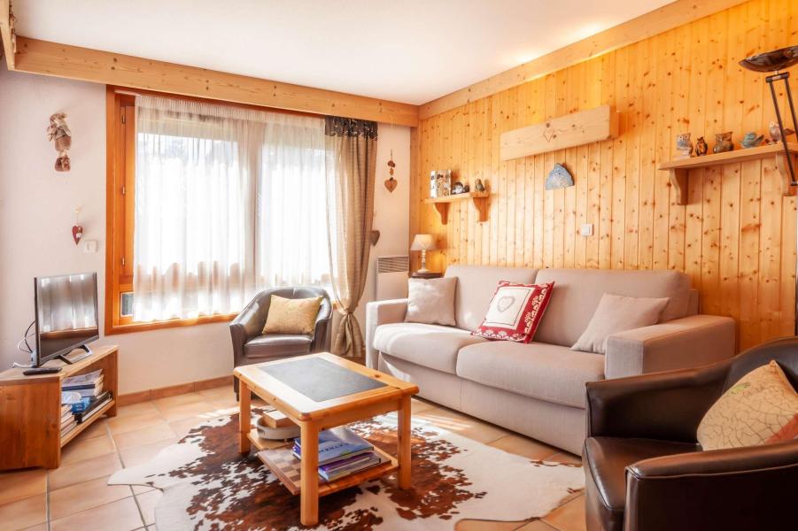 Wynajem na narty Apartament 3 pokojowy 6 osób (3) - Résidence la Ploche - Morzine - Pokój gościnny