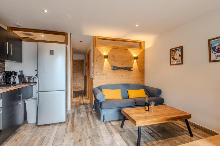 Rent in ski resort 2 room apartment 4 people (101) - Résidence le Benjamin - Morzine - Living room