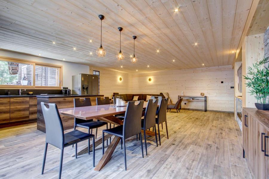 Ski verhuur Appartement 5 kamers 8 personen (A2) - Résidence le Bretalet - Morzine - Woonkamer