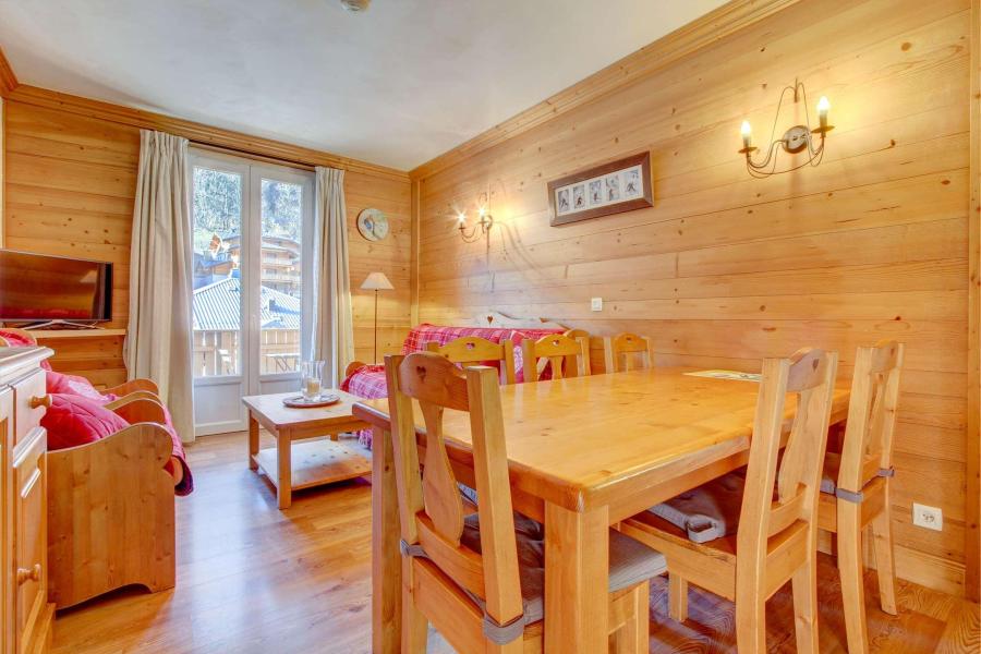 Skiverleih 3-Zimmer-Appartment für 6 Personen (8) - Résidence le Lodge - Morzine - Wohnzimmer