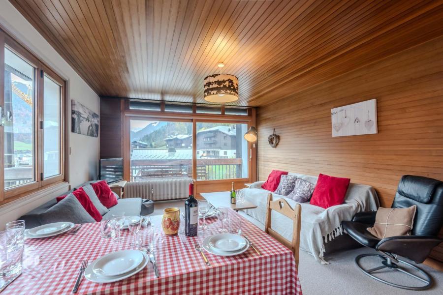 Rent in ski resort 3 room apartment 6 people (C8) - Résidence le Major - Morzine - Living room