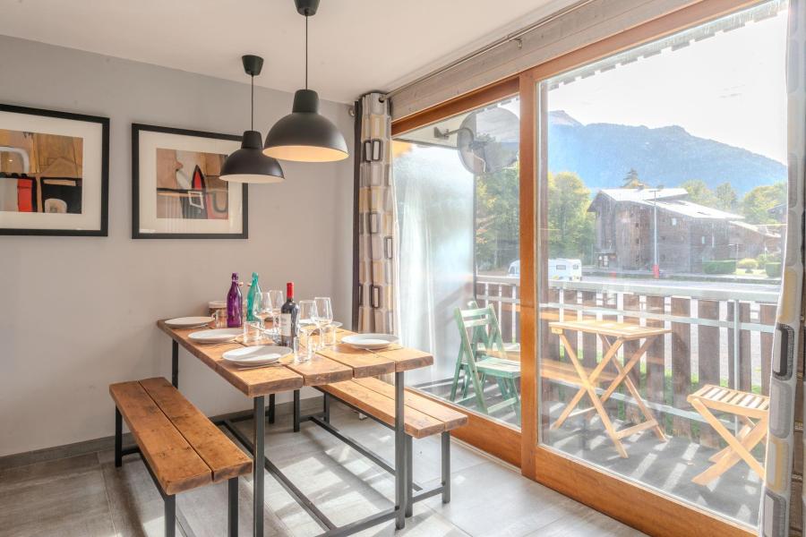 Rent in ski resort 3 room apartment 4 people (14) - Résidence le Nantaux - Morzine - Living room