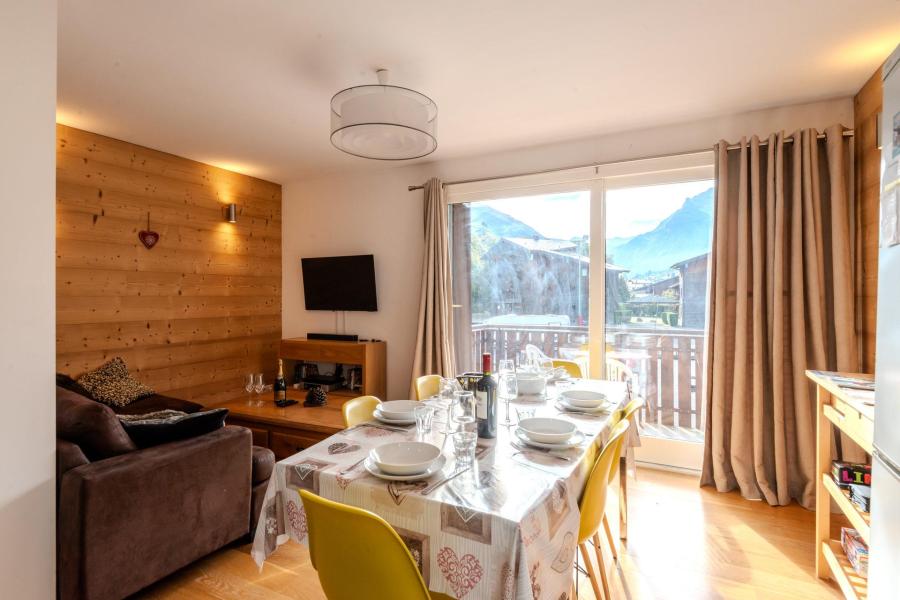 Аренда на лыжном курорте Апартаменты 4 комнат 6 чел. (25) - Résidence le Nantaux - Morzine - Салон