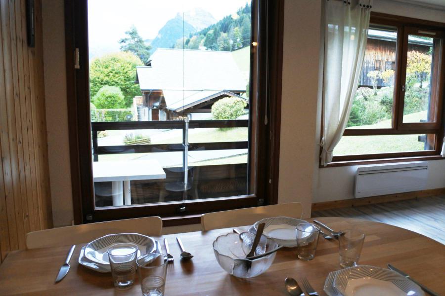 Ski verhuur Studio bergnis 4 personen (A4) - Résidence le Picaron - Morzine - Woonkamer