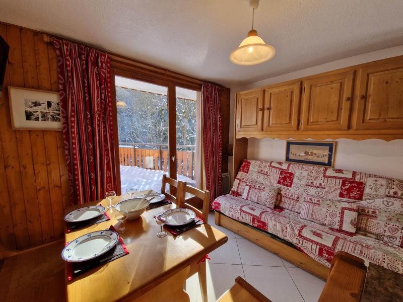 Ski verhuur Appartement 2 kamers bergnis 4 personen (2) - Résidence le Ranfolly - Morzine - Woonkamer