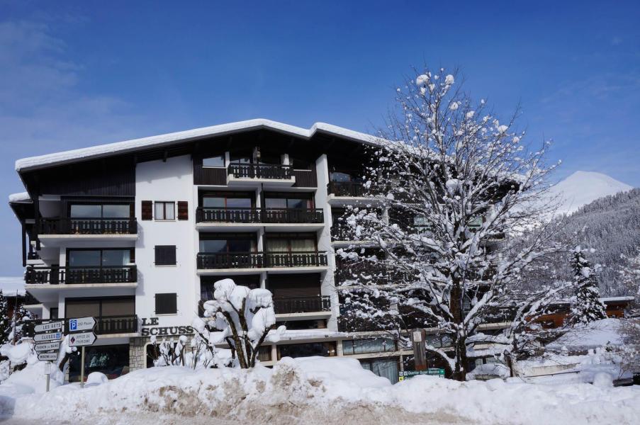 Rent in ski resort 2 room apartment 4 people (A6) - Résidence le Schuss - Morzine - Winter outside