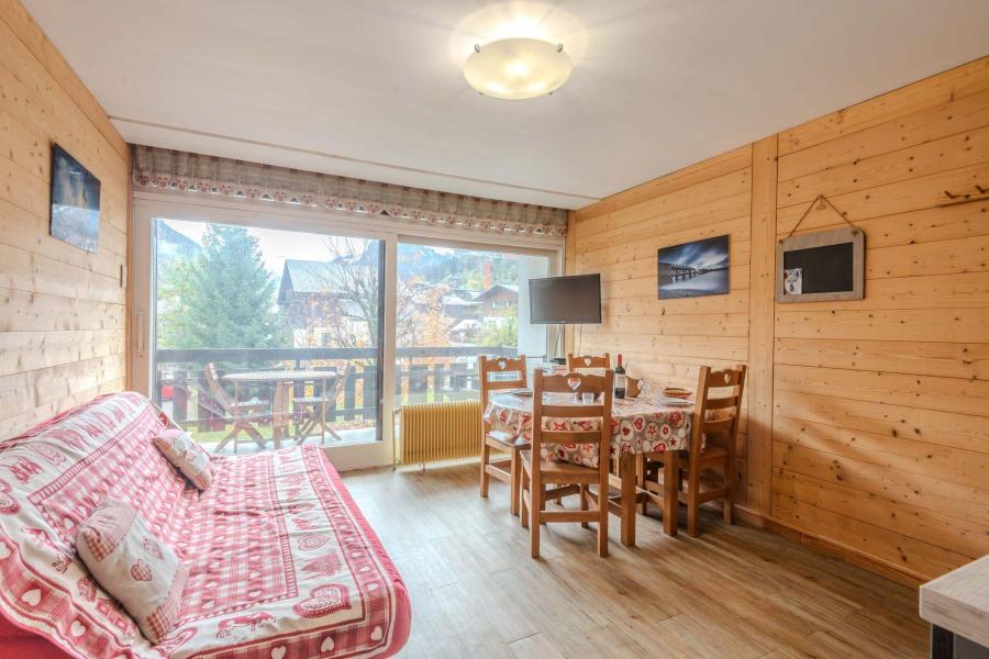 Ski verhuur Appartement 2 kamers 4 personen (A6) - Résidence le Schuss - Morzine - Woonkamer