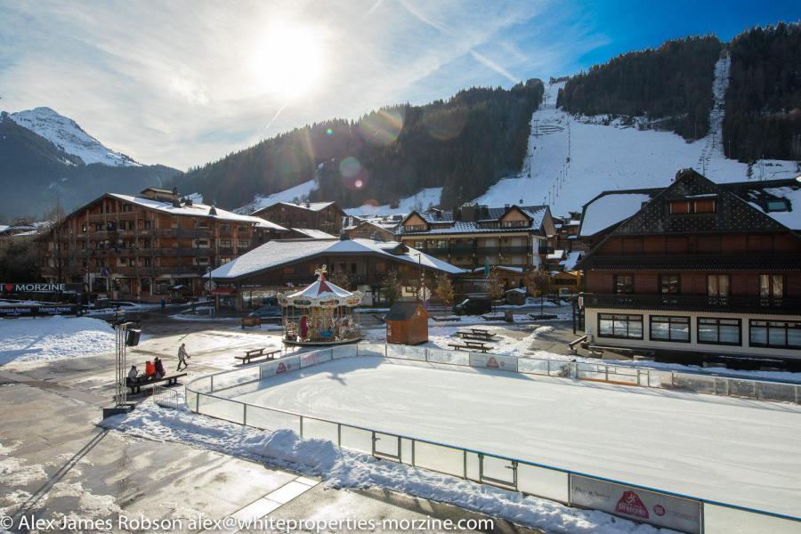 Location au ski Appartement 4 pièces 8 personnes (25) - Résidence le Slalom - Morzine - Extérieur hiver