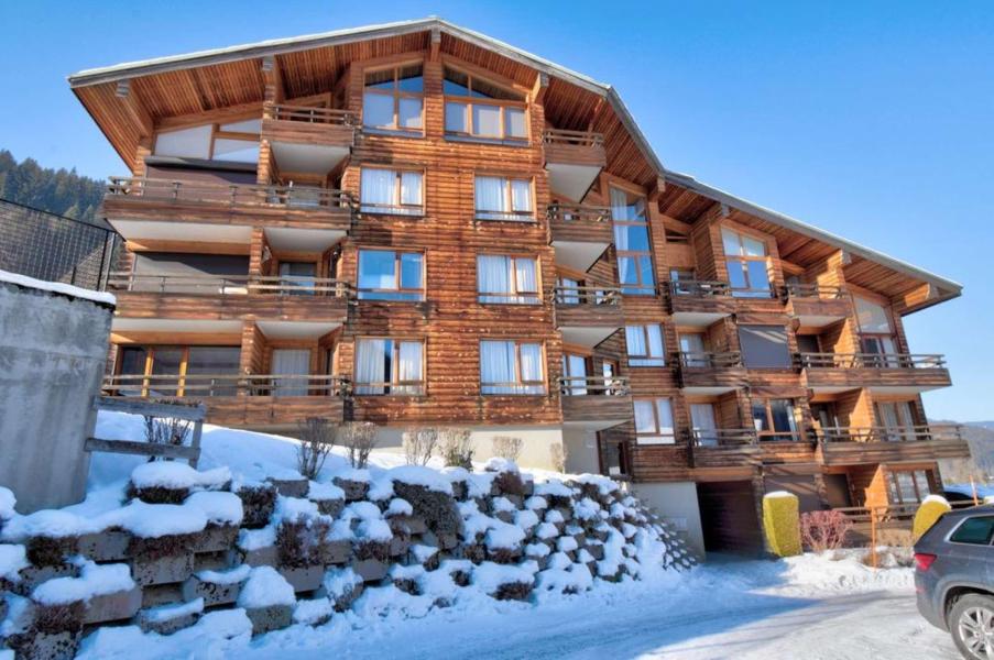 Rent in ski resort 2 room apartment 4 people (A14) - Résidence le Tacounet - Morzine - Winter outside