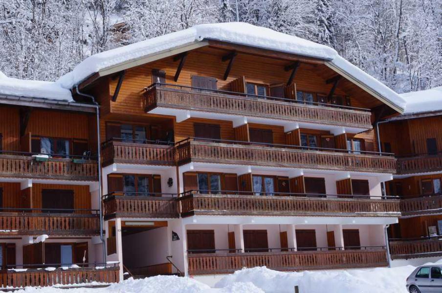 Skiverleih 2-Zimmer-Berghütte für 4 Personen (A10) - Résidence le Vieux Moulin - Morzine - Draußen im Winter