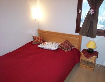 Rent in ski resort 2 room mezzanine apartment 4 people (27) - Résidence les Ambrunes - Morzine - Bedroom