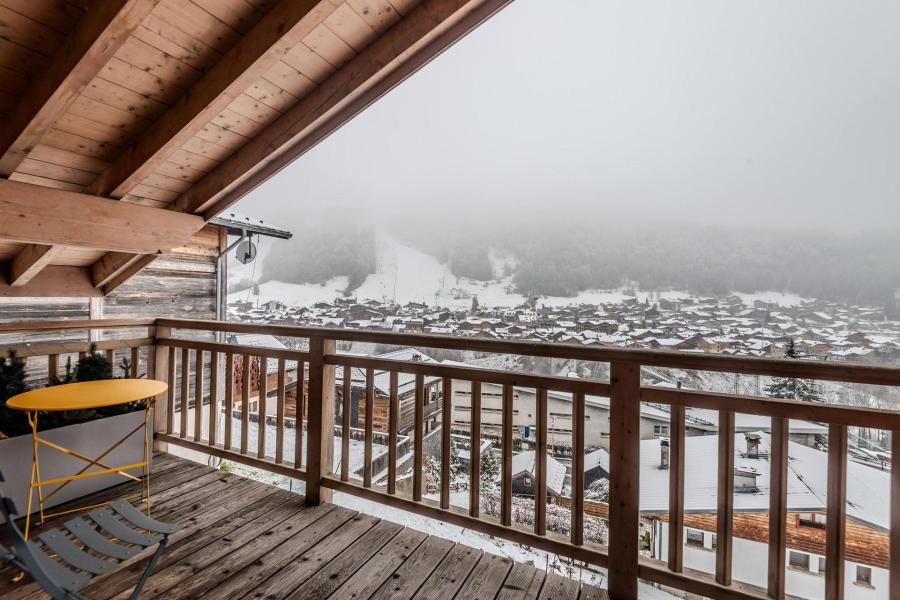Ski verhuur Appartement 3 kamers 5 personen - Résidence les Balcons des Bois Venants - Morzine - Buiten winter