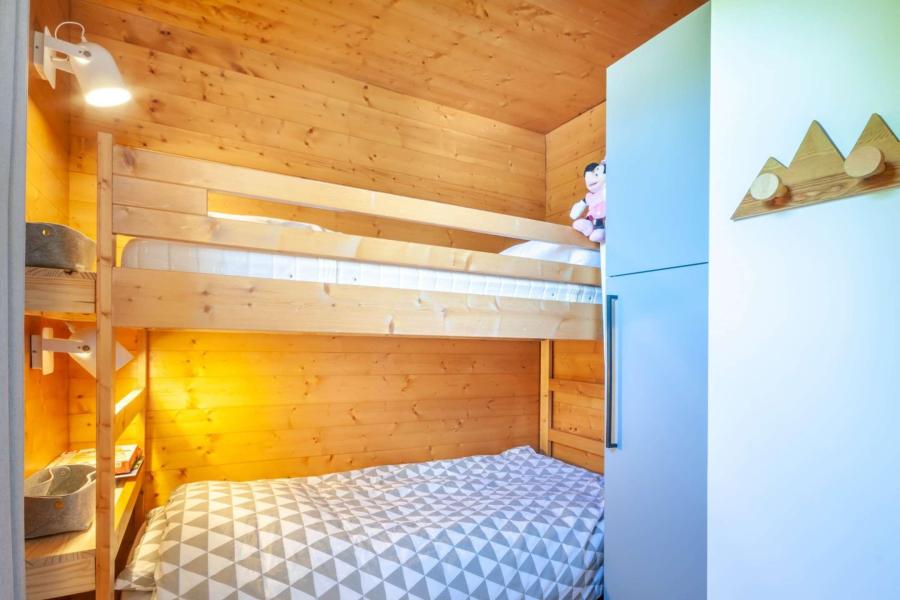 Skiverleih 4-Zimmer-Holzhütte für 8 Personen - Résidence les Brebis - Morzine - Stockbetten