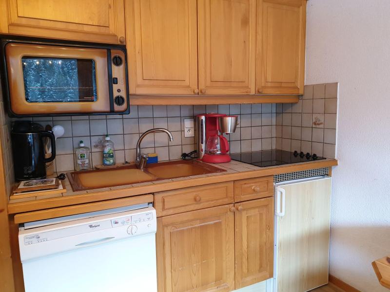 Wynajem na narty Apartament 2 pokojowy 4 osób (B6) - Residence Les Castors - Morzine - Aneks kuchenny