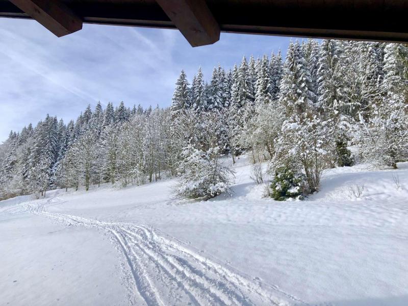 Vacances en montagne Résidence les Césaries - Morzine - Extérieur hiver