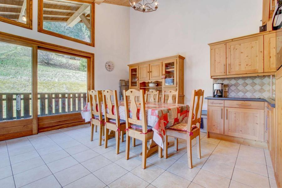 Ski verhuur Appartement 3 kamers 6 personen (A7) - Résidence les Césaries - Morzine - Woonkamer