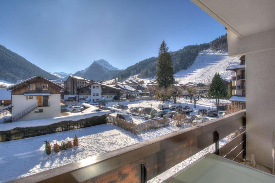 Wynajem na narty Apartament 3 pokojowy 6 osób (A6) - Résidence les Chevruls - Morzine - Balkon