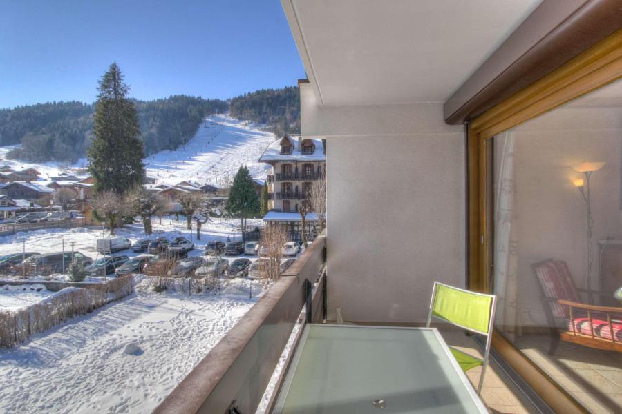 Wynajem na narty Apartament 3 pokojowy 6 osób (A6) - Résidence les Chevruls - Morzine - Balkon