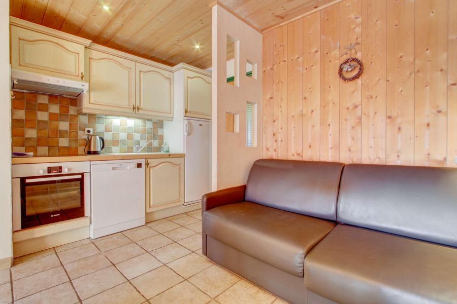 Ski verhuur Appartement 3 kamers 6 personen (A6) - Résidence les Chevruls - Morzine - Woonkamer