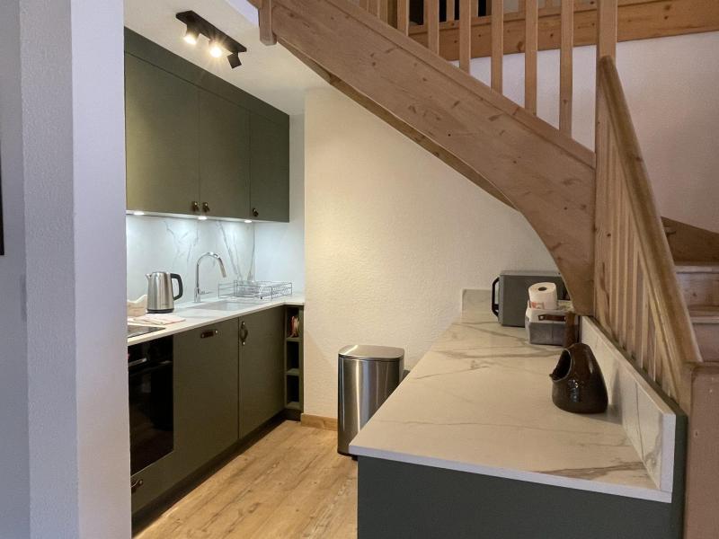 Skiverleih 5 Zimmer Maisonettewohnung für 10 Personen (5) - Résidence les Cordettes - Morzine - Küche