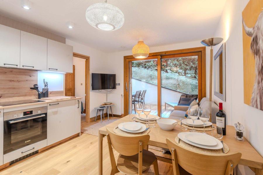 Rent in ski resort 2 room apartment 4 people (5) - Résidence les Frênes - Morzine - Living room