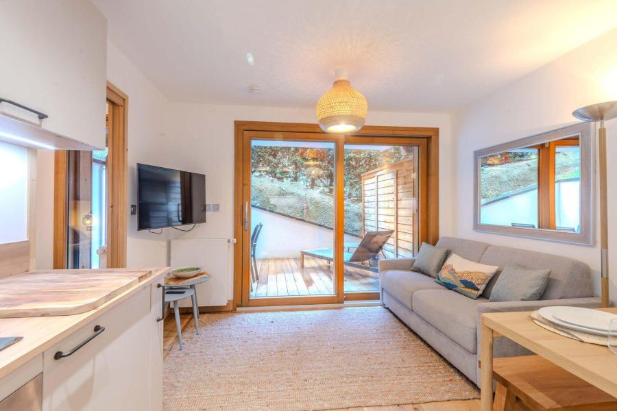 Rent in ski resort 2 room apartment 4 people (5) - Résidence les Frênes - Morzine - Living room