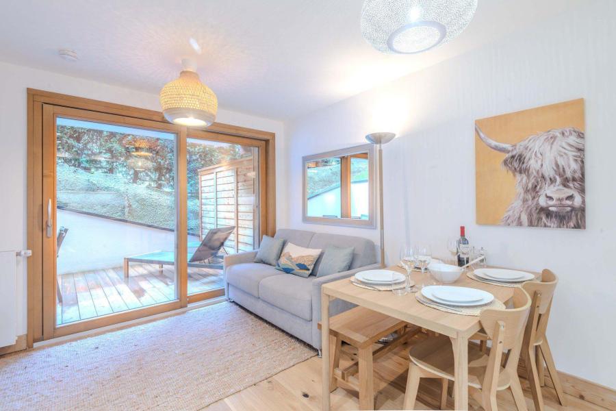 Ski verhuur Appartement 2 kamers 4 personen (5) - Résidence les Frênes - Morzine - Woonkamer