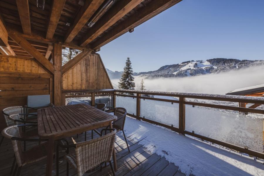 Rent in ski resort 4 room apartment 6 people (Summit Lodge) - Résidence les Hauts Forts - Morzine - Terrace