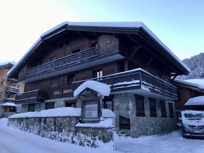 Rent in ski resort 7 room cabin triplex apartment 12 people (M504) - Résidence les Sermes - Morzine - Winter outside
