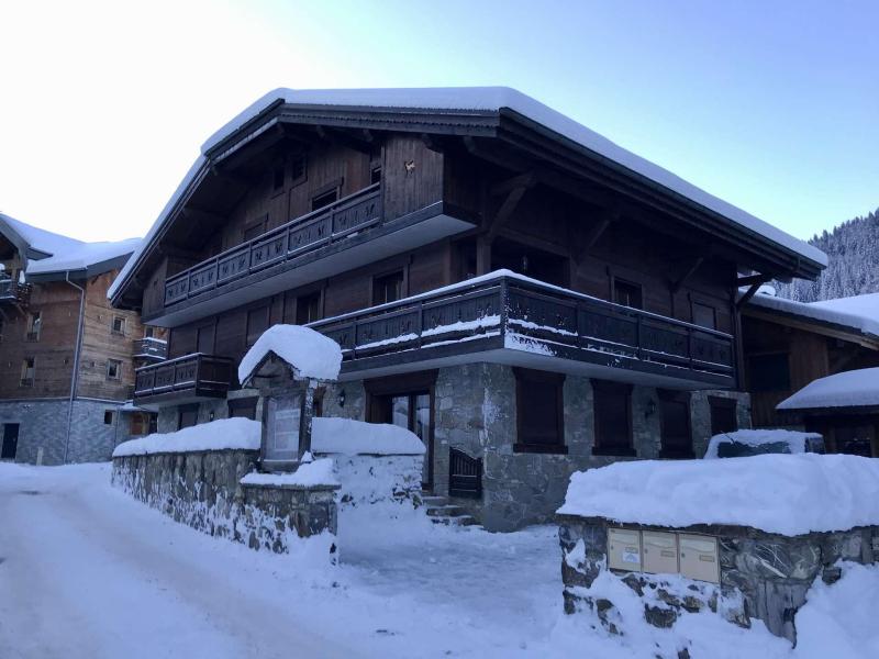 Аренда на лыжном курорте Апартаменты 4 комнат кабин 6 чел. (M304) - Résidence les Sermes - Morzine - зимой под открытым небом