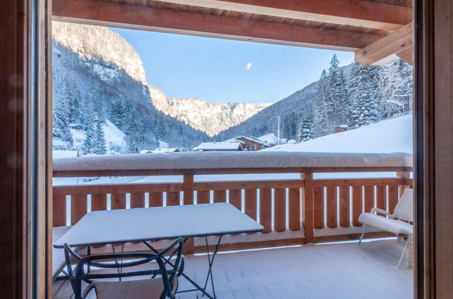 Rent in ski resort 3 room apartment cabin 5 people (B103) - Résidence Maïka - Morzine - Winter outside