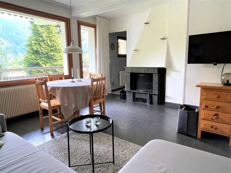 Skiverleih 2-Zimmer-Appartment für 4 Personen (A7) - Résidence Morzine 1000 - Morzine - Wohnzimmer