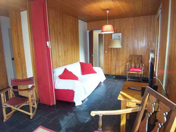 Ski verhuur Appartement 3 kamers 7 personen (A9) - Résidence Morzine 1000 - Morzine - Woonkamer