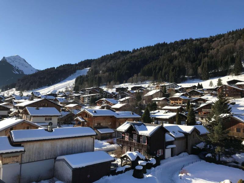 Rent in ski resort 4 room mezzanine apartment 6 people - Résidence Neige et soleil - Morzine - Winter outside