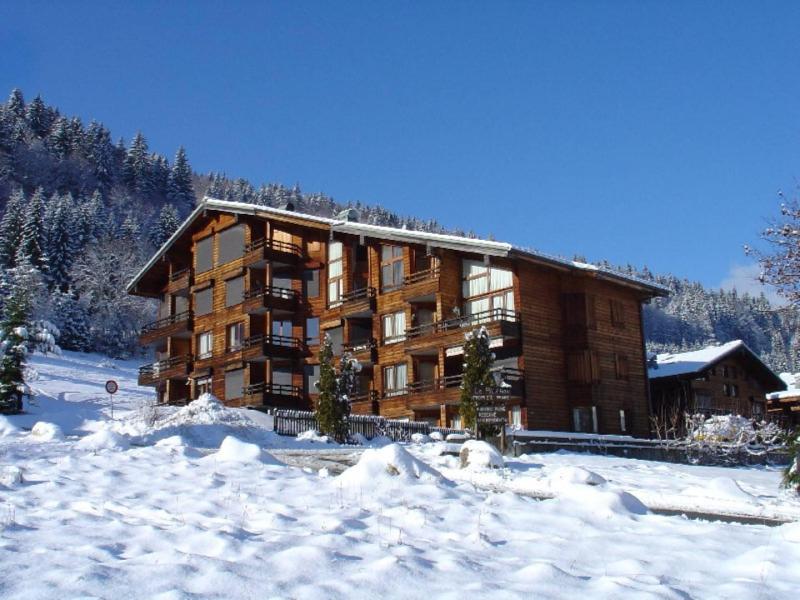 Location au ski Appartement 3 pièces 6 personnes (A5) - Résidence Picaron - Morzine - Extérieur hiver