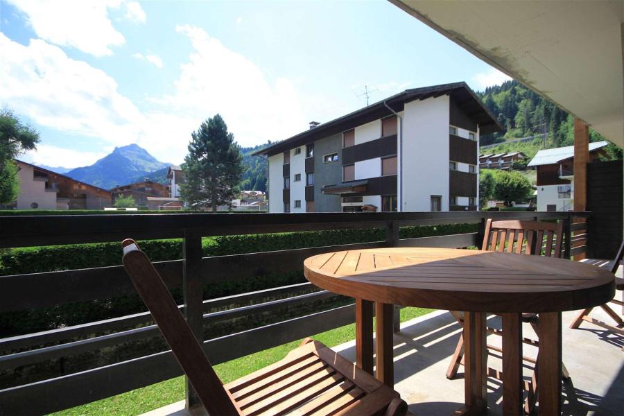 Rent in ski resort 3 room apartment 6 people (A3) - Résidence Ressachaux - Morzine - Balcony