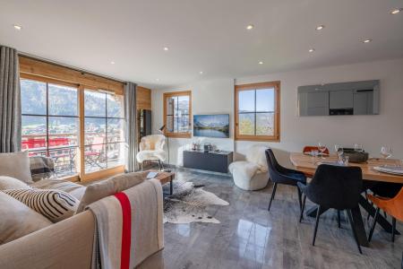 Rent in ski resort 3 room apartment 4 people (A1-5) - Chalet A1 Les Balcons des Bois Venants - Morzine - Living room