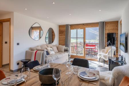 Rent in ski resort 3 room apartment 4 people (A1-5) - Chalet A1 Les Balcons des Bois Venants - Morzine - Living room