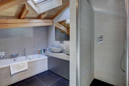 Rent in ski resort 6 room chalet 10 people - Chalet Albatros - Morzine - Shower room