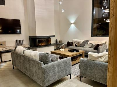 Аренда на лыжном курорте Шале квадриплекс 9 комнат 12 чел. - Chalet Beaufaire - Morzine - Салон