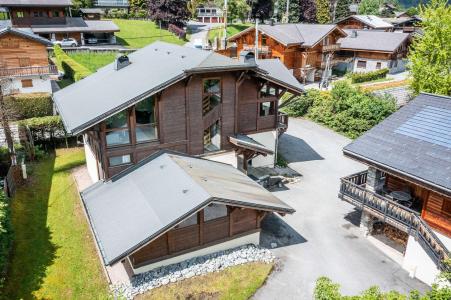 Urlaub in den Bergen Triplex-Chalet 10 zimmer 17 Personnen - Chalet Beauséjour - Morzine - Draußen im Winter