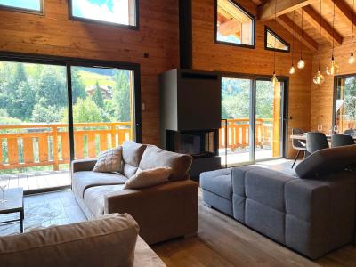 Rent in ski resort  - Chalet Constantine - Morzine - Living room