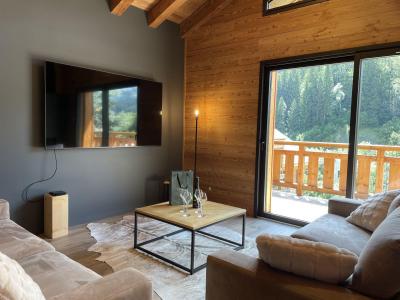 Rent in ski resort  - Chalet Constantine - Morzine - Living room
