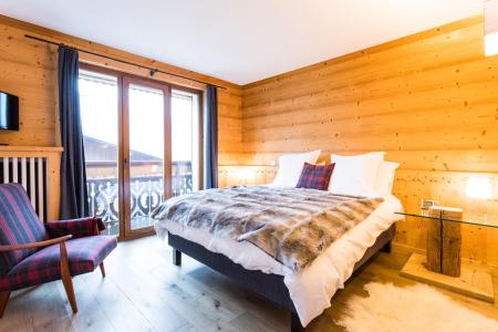 Rent in ski resort 6 room chalet 10 people - Chalet le Blizzard - Morzine - Bedroom