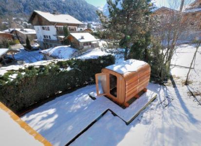Rent in ski resort 7 room chalet 12 people - Chalet le Mélèze - Morzine - Winter outside