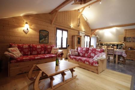 Rent in ski resort 3 room apartment 6 people (2) - Chalet le Tilleul - Morzine - Living room
