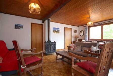 Rent in ski resort 3 room apartment 6 people (1) - Chalet les Triolets - Morzine - Living room