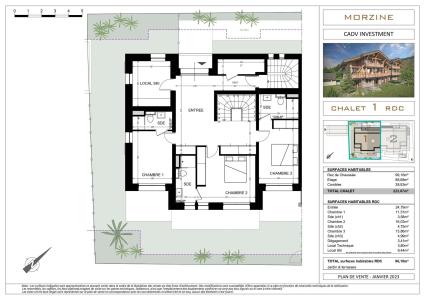 Skiverleih Triplex-Chalet 6 zimmer 10 Personnen - Chalet Meibelle - Morzine - Appartement