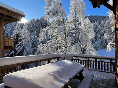 Rent in ski resort 7 room triplex chalet 16 people - Chalet Mesange Cendrée - Morzine