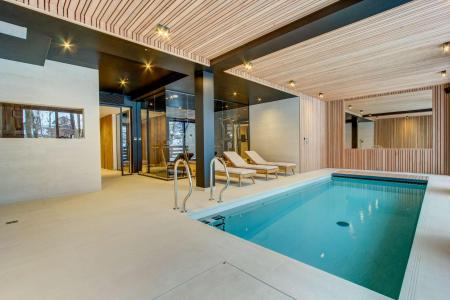 Rent in ski resort 6 room chalet cabin 10 people - Chalet Nosefosa - Morzine - Swimming pool